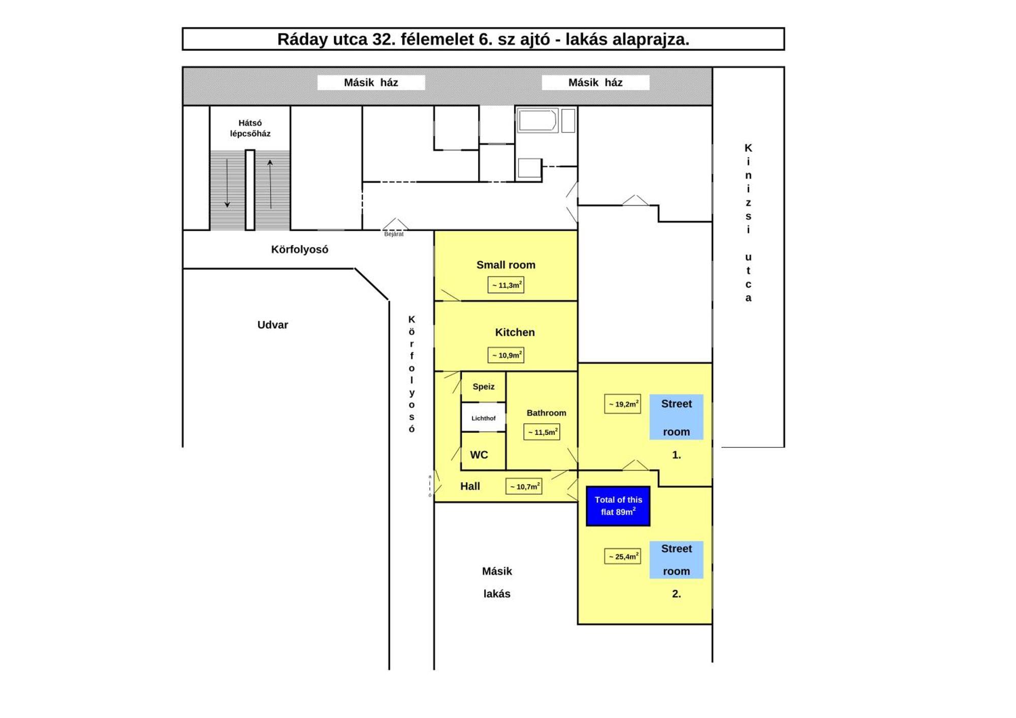 Cozy Apartment On Raday Corso Budapeszt Zewnętrze zdjęcie